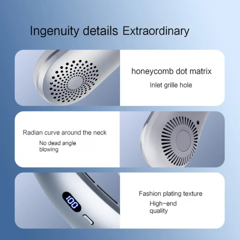 Especificaciones ventilador de cuello brushless